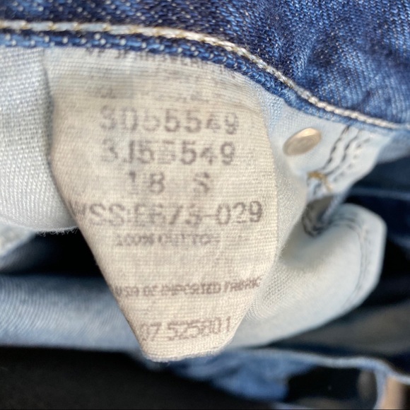 Vintage Lee High Waist Mom Jeans Size 18S - Picture 4 of 6